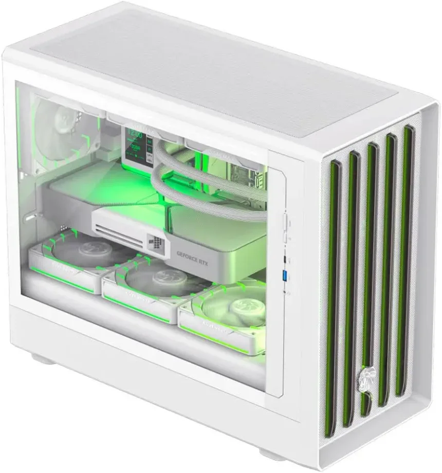 GameMax CLAW 360 mATX RGB - vue 3
