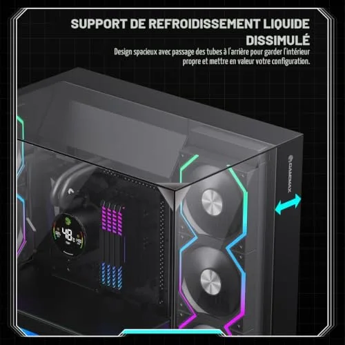 GameMax Infinity Pro ATX RGB - vue 6