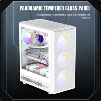 GameMax Storm 2 AW mATX RGB - vue 4