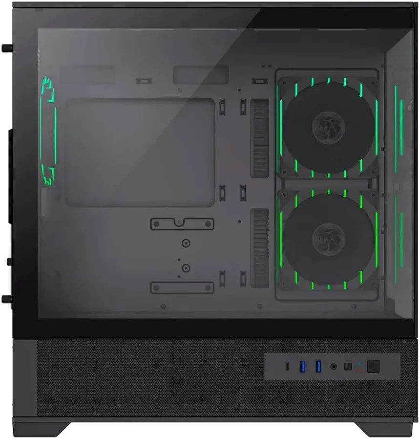 GameMax Vista 2 mATX Black - vue 3
