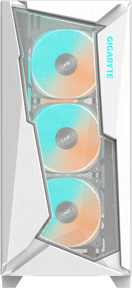 Gigabyte C301 Glass White E-ATX - vue 3