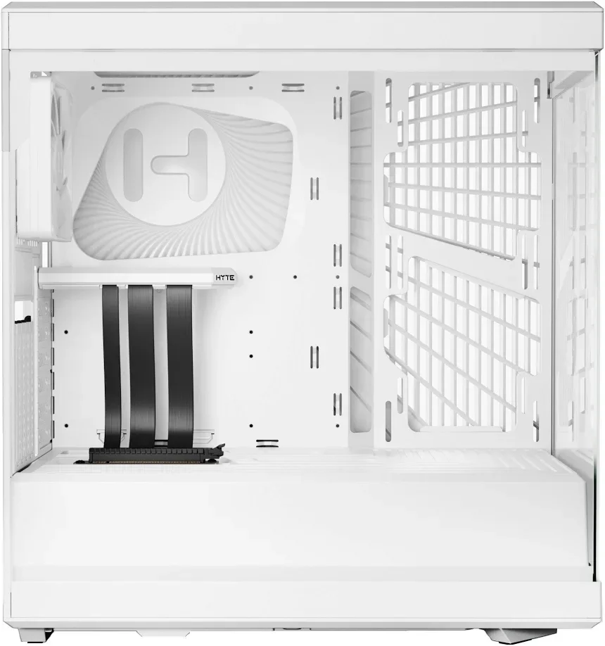 HYTE Y40 Snow White mATX - vue 3