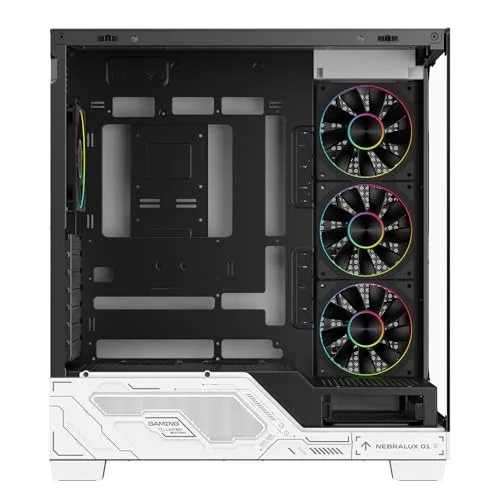 ITek NEBRALUX 01 White ATX RGB - vue 3