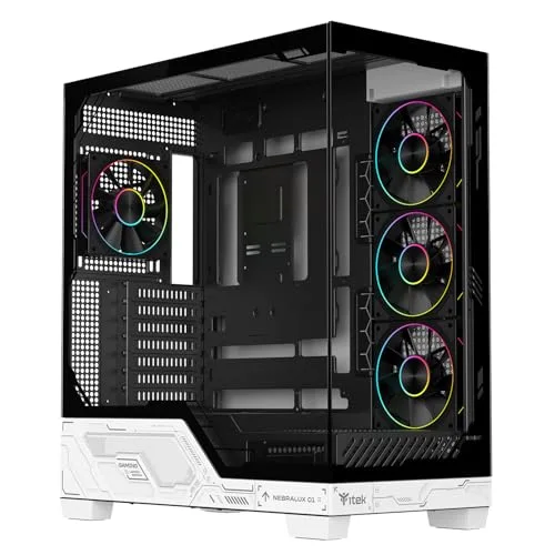 ITek NEBRALUX 01 White ATX RGB - vue 4