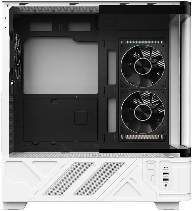 ITek Netron Curved ATX RGB White - vue 2