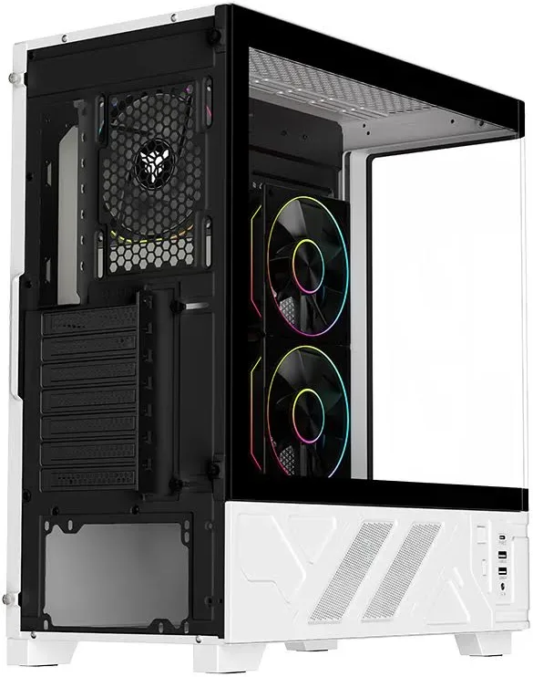 ITek Netron Curved ATX RGB White - vue 5