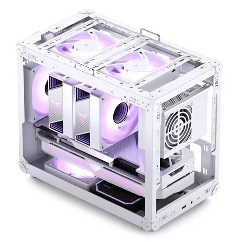 Jonsbo C6 Max mATX White - vue 5