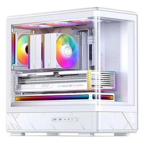 Jonsbo D200 mATX White - vue 5