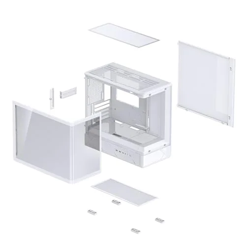 Jonsbo D200 mATX White - vue 7