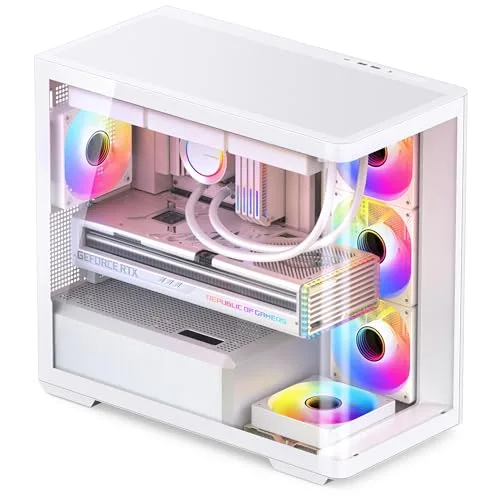 Jonsbo D300 ATX White - vue 3