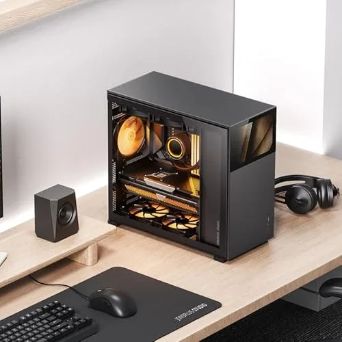 Jonsbo D41 STD mATX Black - vue 2