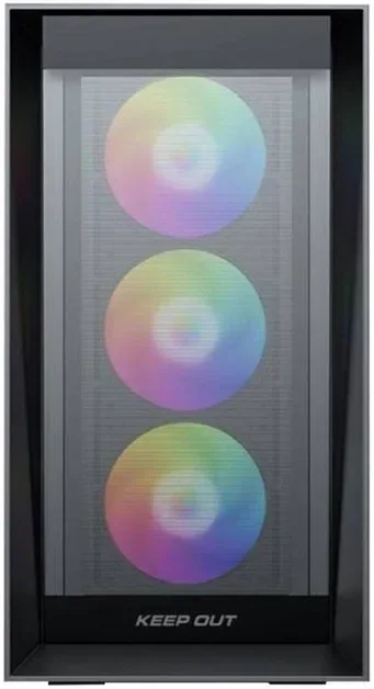 Keep Out XC-911PROXL+ ATX/E-ATX/ITX RGB - vue 3