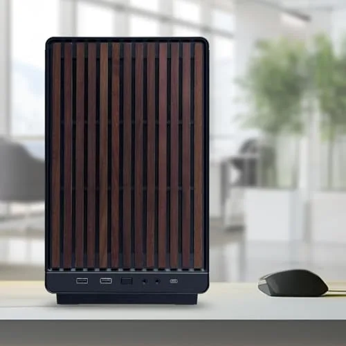 Lian Li A3 Wood mATX Black - vue 2