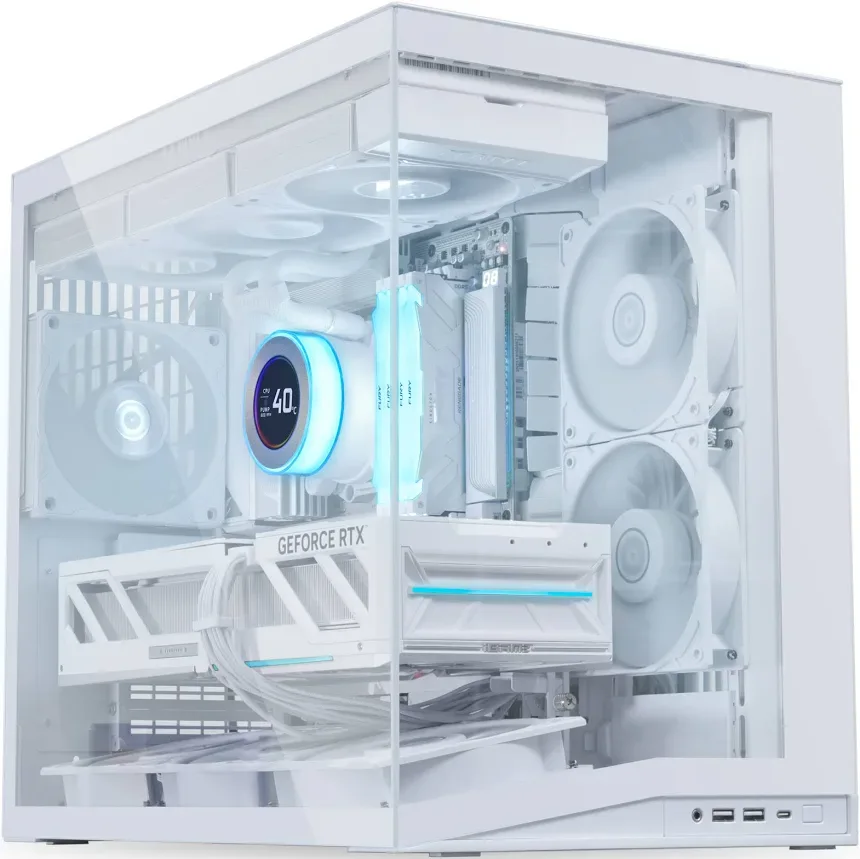 Lian Li O11 Dynamic Mini V2 Flow mITX - vue 2
