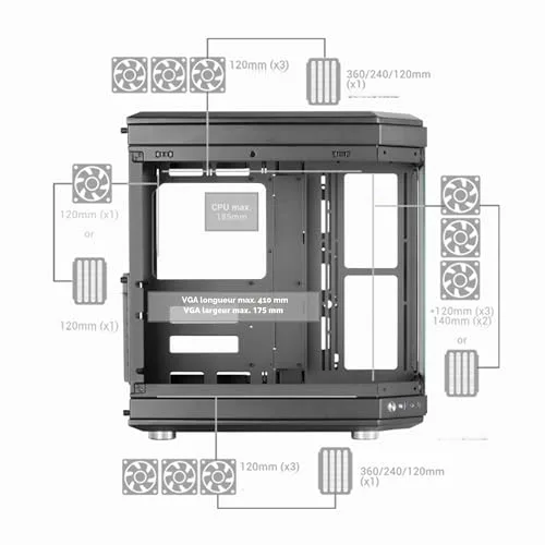 Mars Gaming MC-3T ATX - vue 6