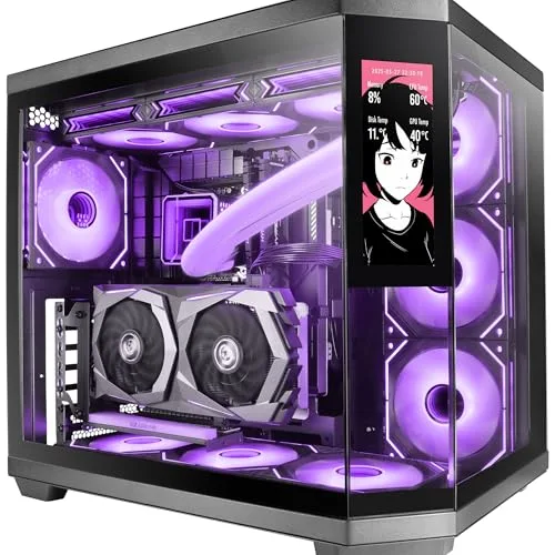 Mars Gaming MC-3TCORELCD ATX RGB