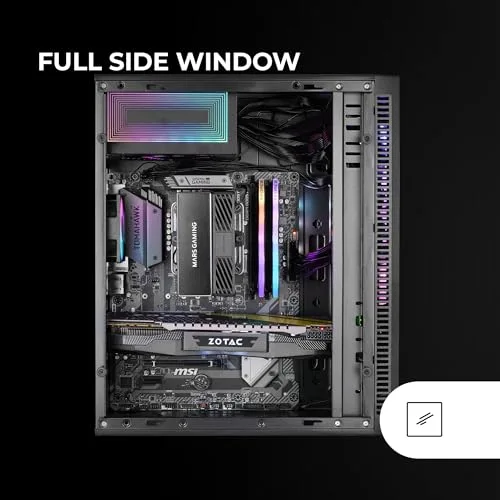 Mars Gaming MC-Blaze ATX RGB - vue 3