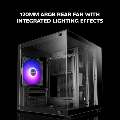 Mars Gaming MC-Cube mATX RGB - vue 3