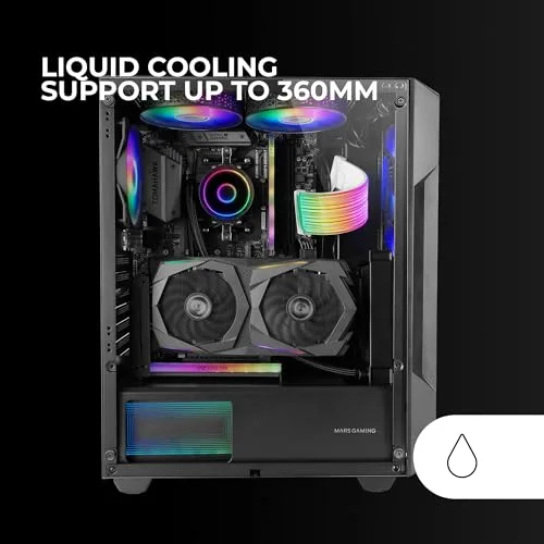 Mars Gaming MC-GEO ATX RGB - vue 6