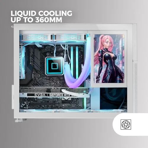 Mars Gaming MC-LCD mATX - vue 4