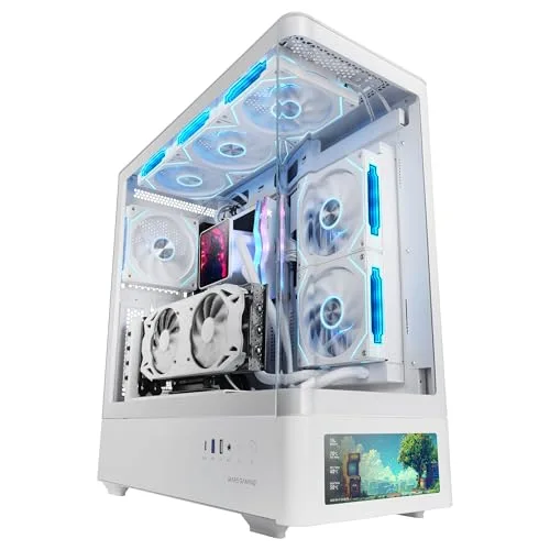 Mars Gaming MC-LCDPRO ATX White