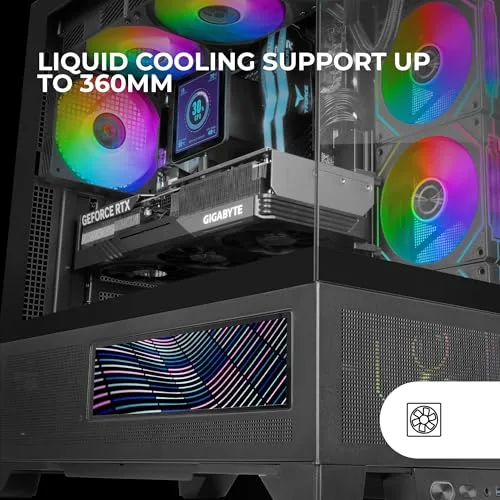Mars Gaming MC-LCDX ATX - vue 5
