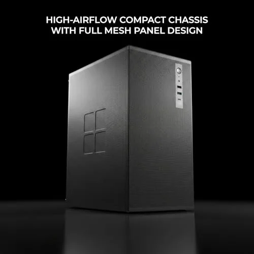 Mars Gaming MC-MESHPRO mATX - vue 2