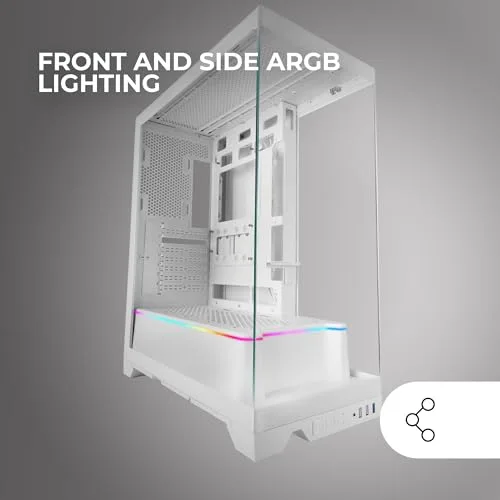 Mars Gaming MC-PRISMA ATX RGB - vue 3