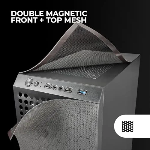 Mars Gaming MC-Q3 ATX - vue 3