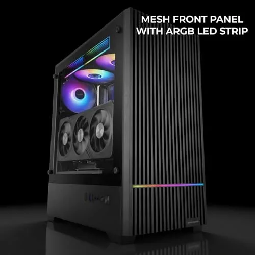 Mars Gaming MC-Quantum ATX RGB - vue 2