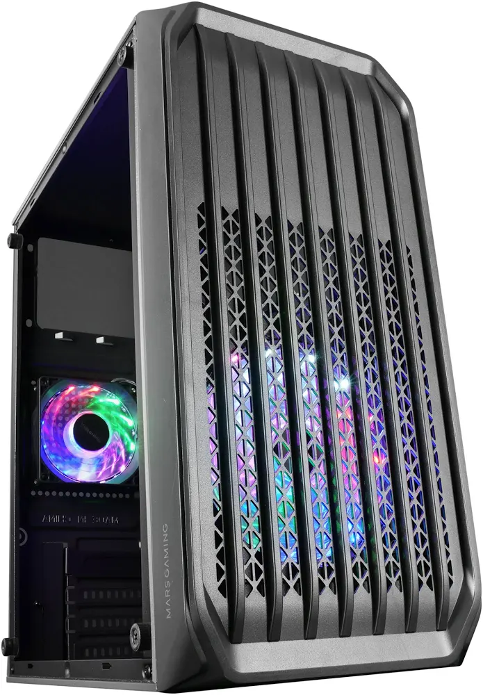Mars Gaming MC-S2 mATX RGB - vue 3