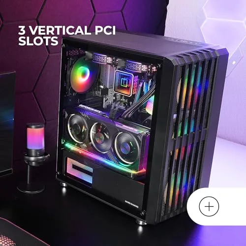 Mars Gaming MC-Vault ATX RGB - vue 6