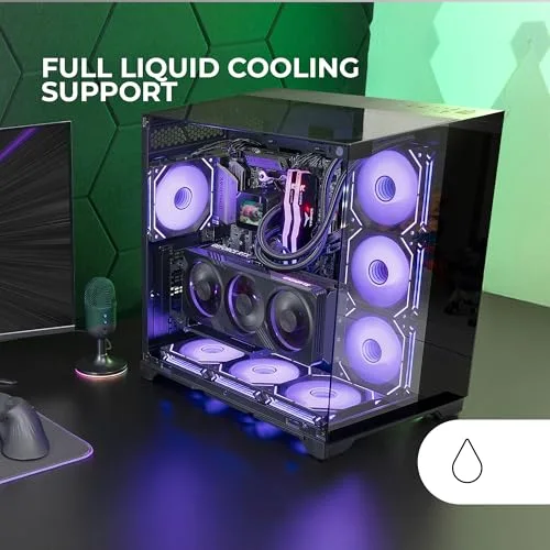 Mars Gaming MC-Vision Triple ATX - vue 3