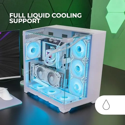 Mars Gaming MC-Vision Triple ATX - vue 3