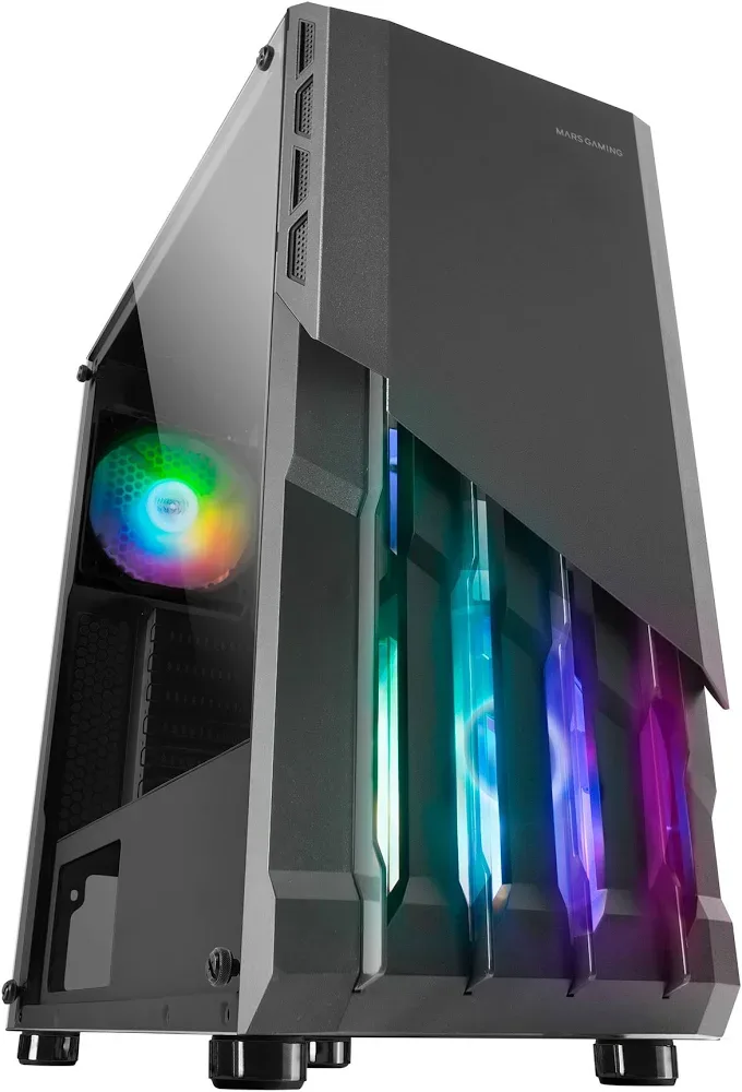 Mars Gaming MC-X2 ATX RGB - vue 3
