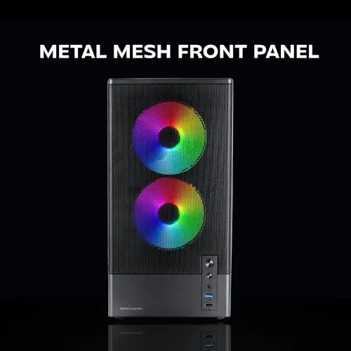 Mars Gaming McOnyx mATX RGB - vue 2