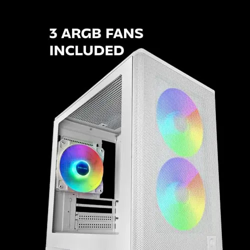 Mars Gaming McOnyx mATX RGB - vue 3
