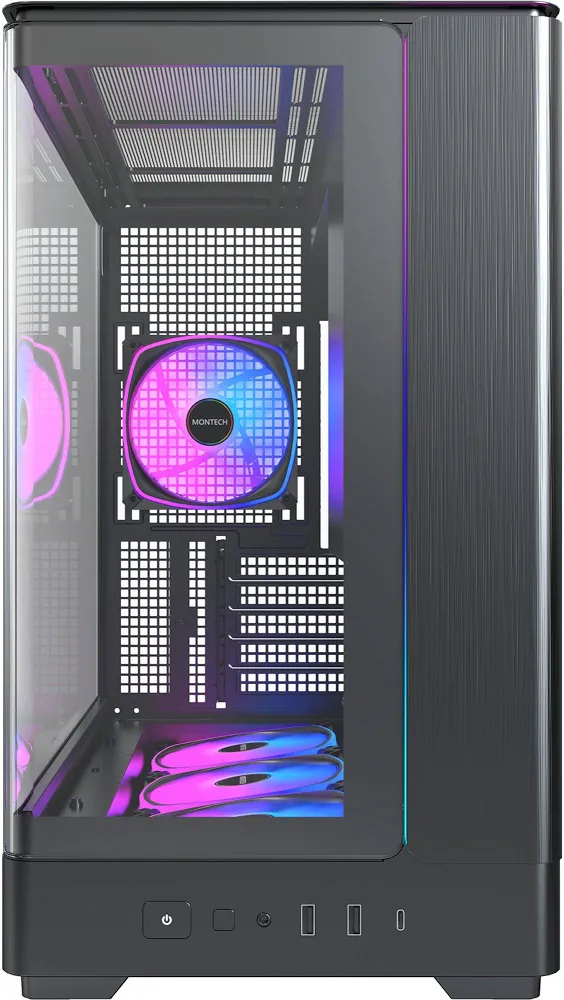 Montech King 15 Pro mATX - vue 3