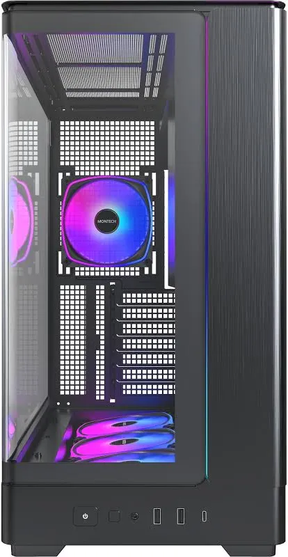 Montech King 45 Pro mATX - vue 3