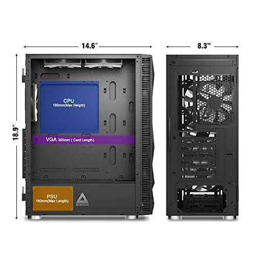 Montech X3 ATX - vue 4