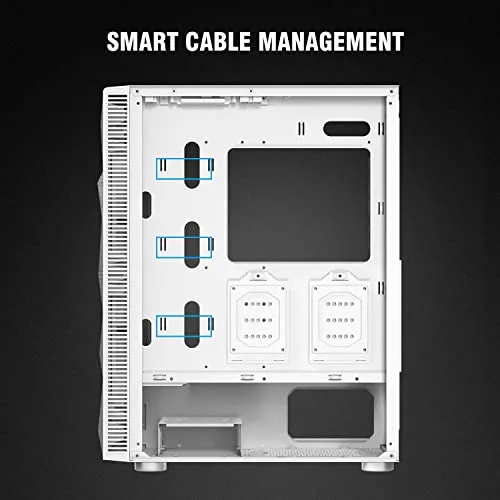 Montech X3 White ATX - vue 6