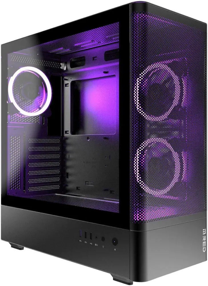 M.RED BlackBird ATX RGB - vue 4
