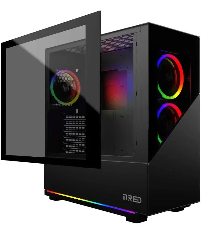 M.RED ELITE BLACK ATX RGB - vue 4