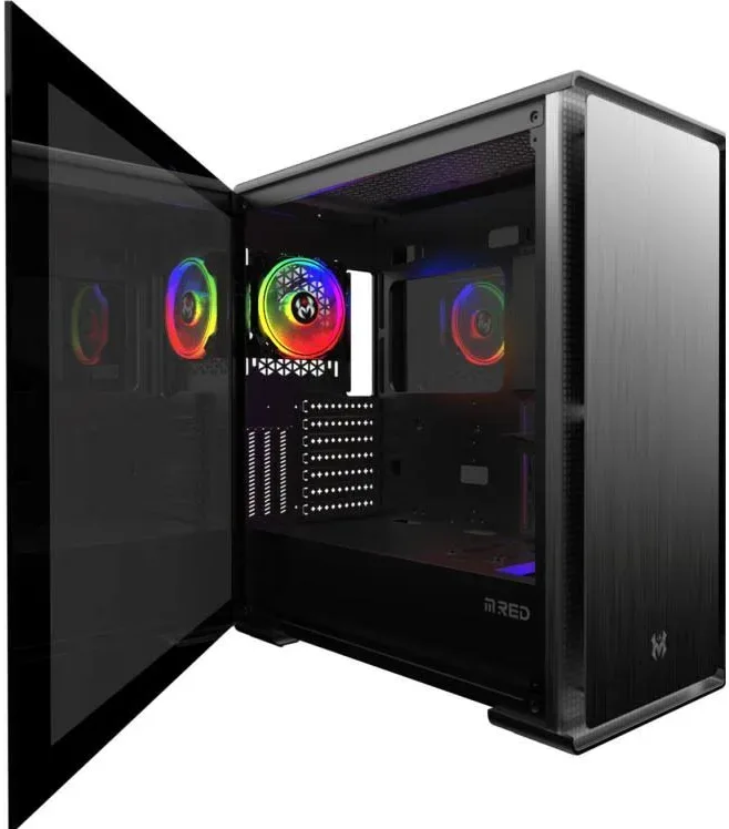 M.RED Iron Glass E-ATX - vue 5