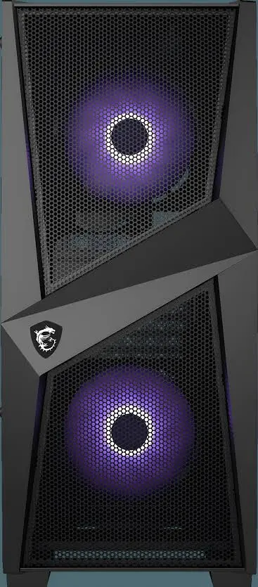 MSI MAG FORGE 100M mATX RGB - vue 3