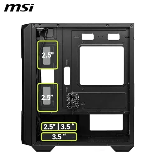 MSI MAG FORGE M120R AIRFLOW mATX RGB - vue 5
