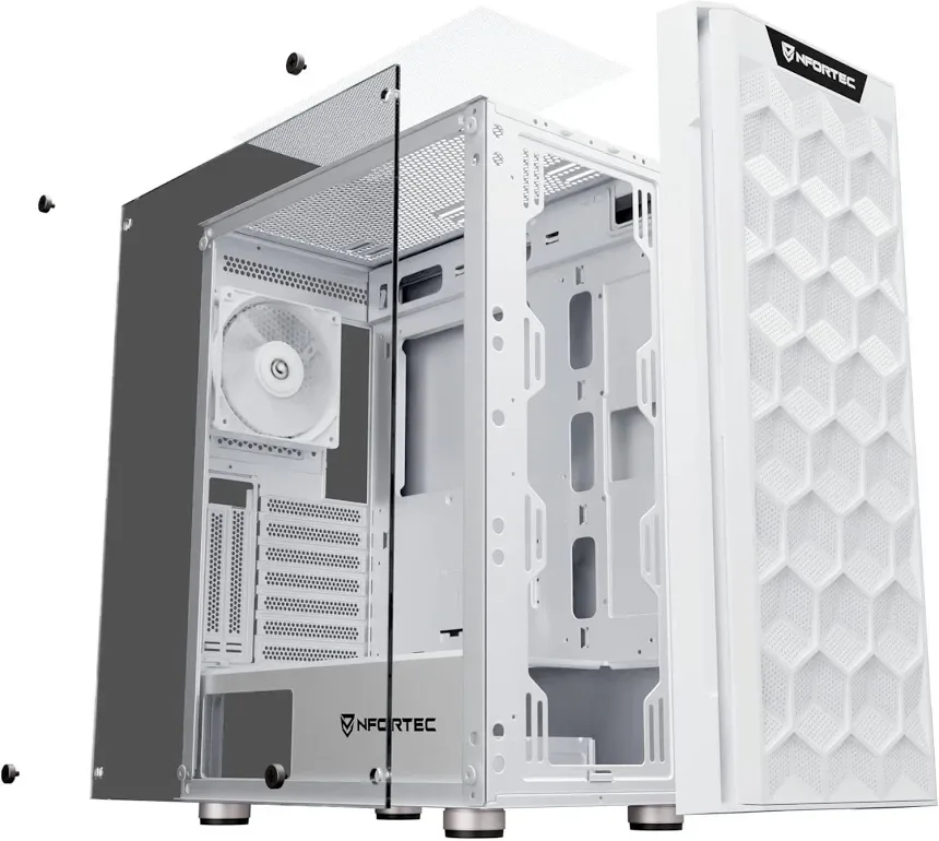 Nfortec Azir White ATX - vue 3