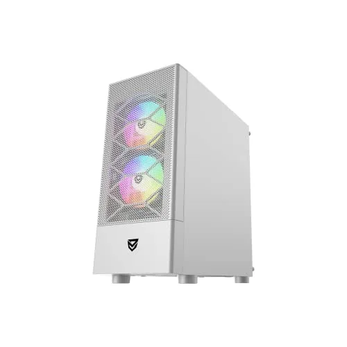 Nfortec Caelum White ATX RGB - vue 2
