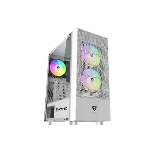 Nfortec Caelum White ATX RGB