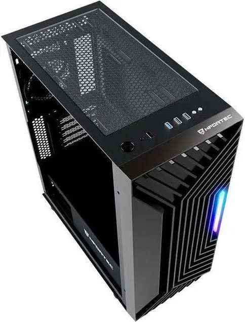 Nfortec Nervia ATX RGB Black - vue 4